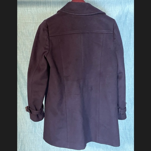 Navy JCrew Coat size 2 - Picture 2 of 5